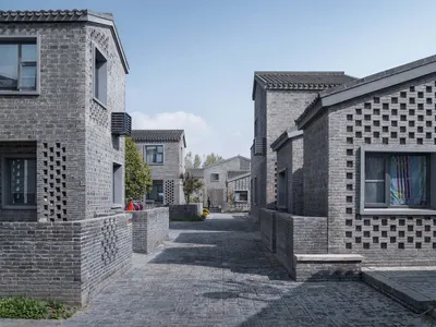 The New Rural Community of Mugou Village by Atelier Zhouling