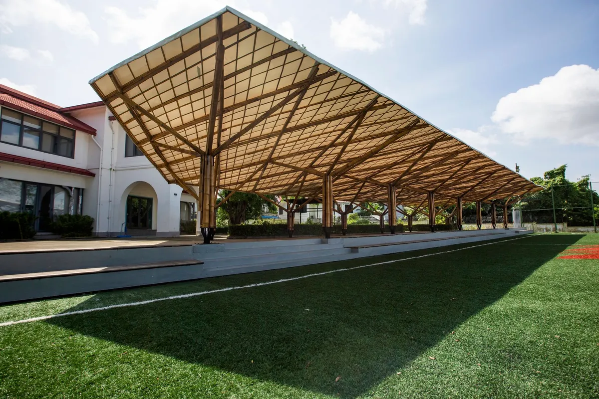 Sports Center by Blue Temple in Yangon, Myanmar