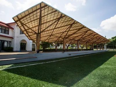 Sports Center by Blue Temple in Yangon, Myanmar