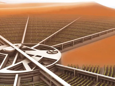 Q-City: A Vision of Sustainable Desert Architecture in the Sahara