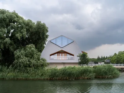 Transforming Urban Green Spaces: Service Stations of Changning Outer-Ring Ecological Park Belt by Atelier Z+ and YeArch 