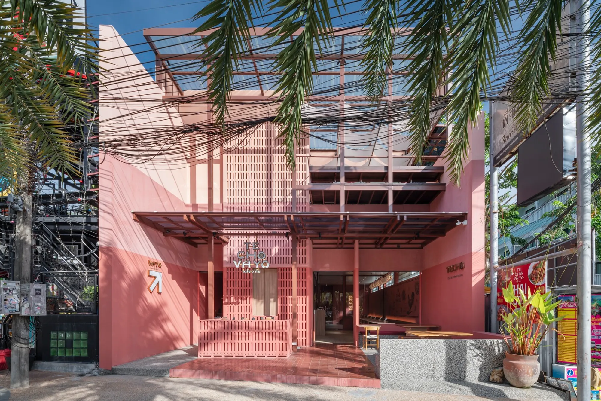 Techo Vayo Restaurant & Rooftop Bar by Sixseven Studio: A Dialogue of Fire and Wind in Ao Nang, Thailand