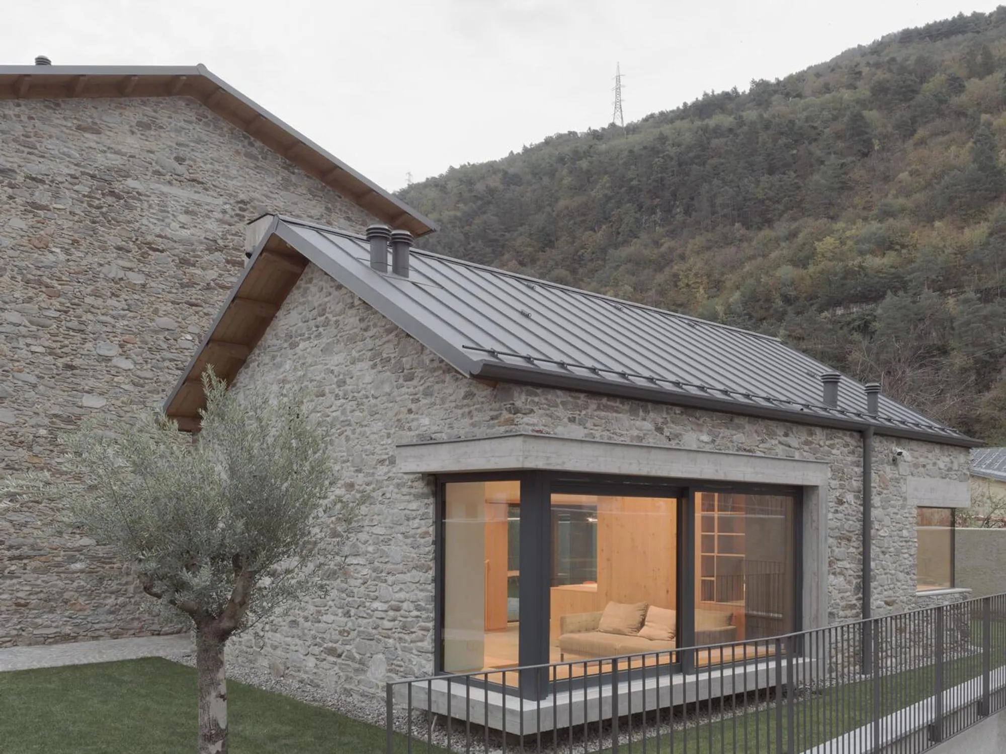 SM House Renovation and Extension by ta plan design in Morbegno, Italy