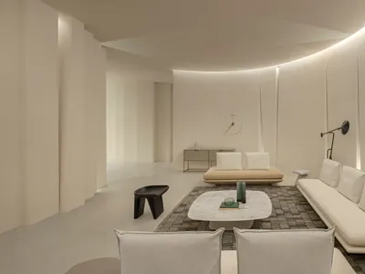 Floating Icebergs: Simple Craft Collection Showroom by HAS Design and Research