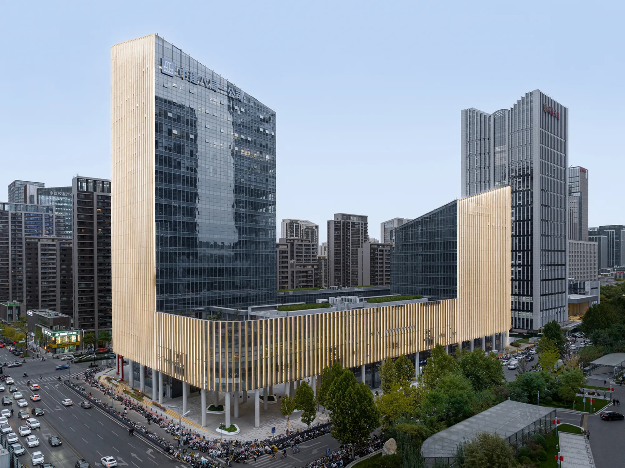 Jinan Office Development by Gerber Architekten