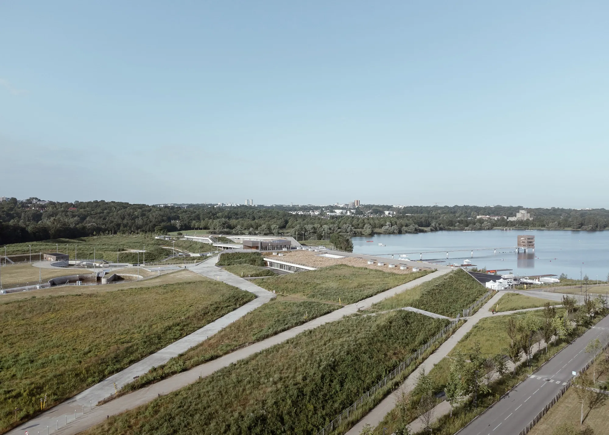 Vaires-sur-Marne Olympic Nautical Stadium by Auer Weber: A Landmark of Olympic Sports Architecture