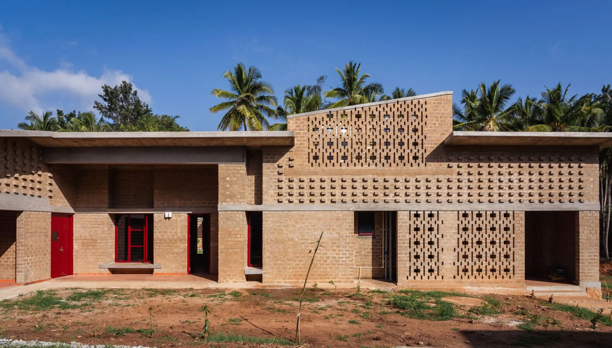 Organic Research and Training Centre by Sejpal and Raje Architects: Sustainable Tibetan Farming Hub in Bylakuppe