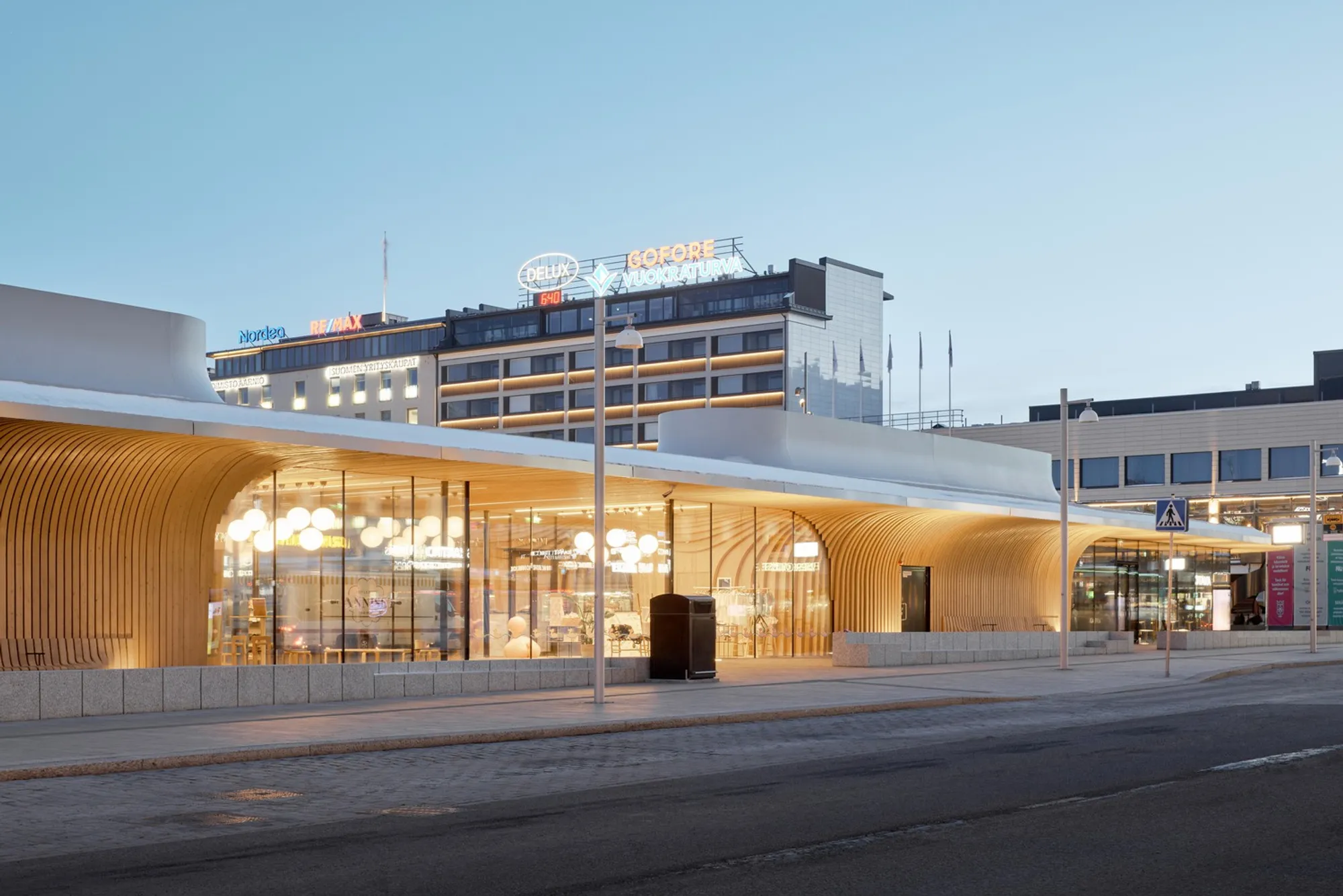 Turku Market Square Pavilions: Schauman & Nordgren Architects + Arco Architecture Transform Urban Space in Finland