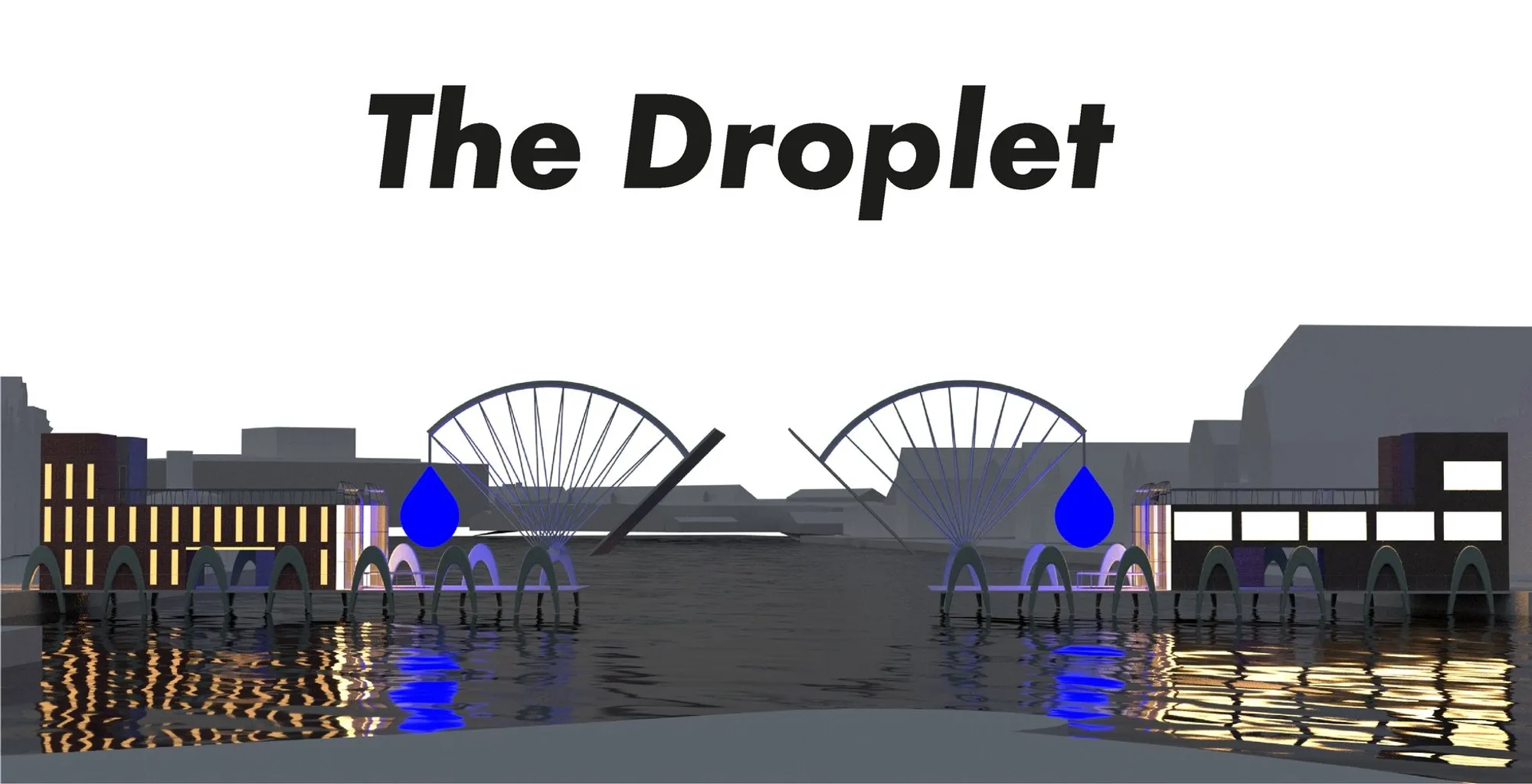 The Droplet: A Landmark in Sustainable Urban Bridge Architecture