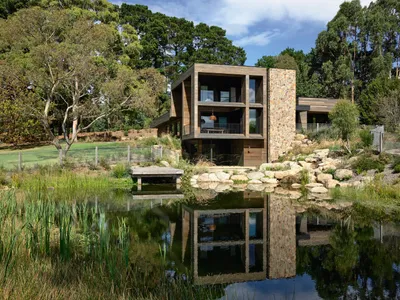 Wetlands House by Wolveridge Architects, Merricks, Australia
