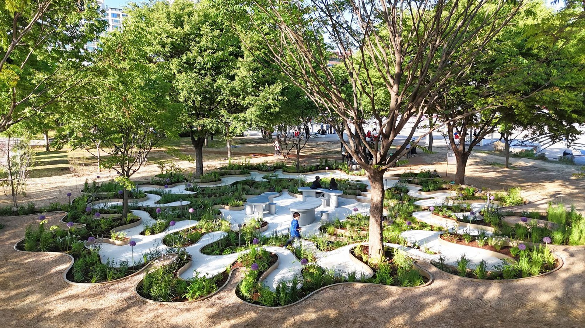 Immersive Resilience Garden by Changyeob Lee and Studio ReBuild