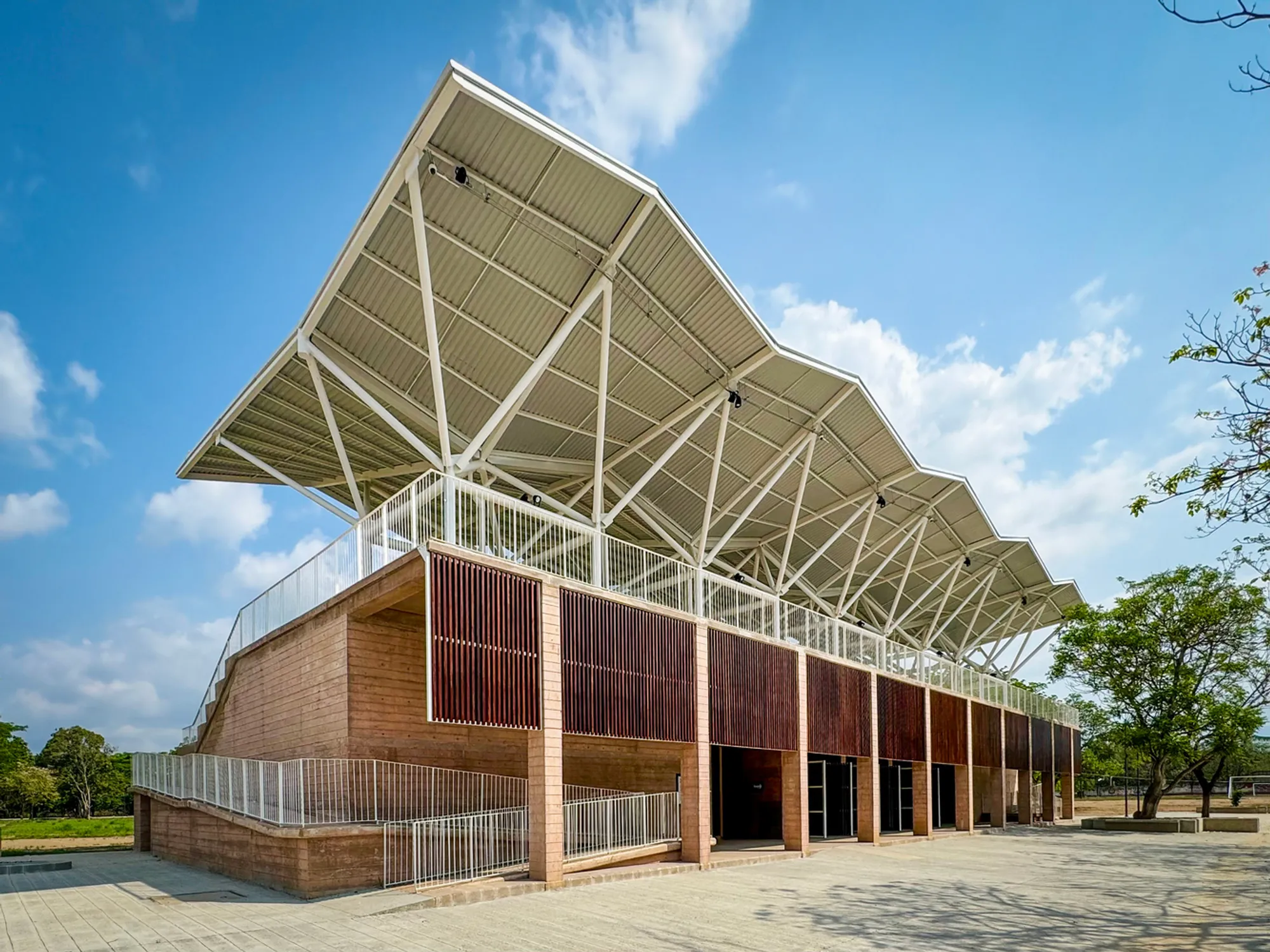 Zanatepec Sports Centre by AIDIA STUDIO