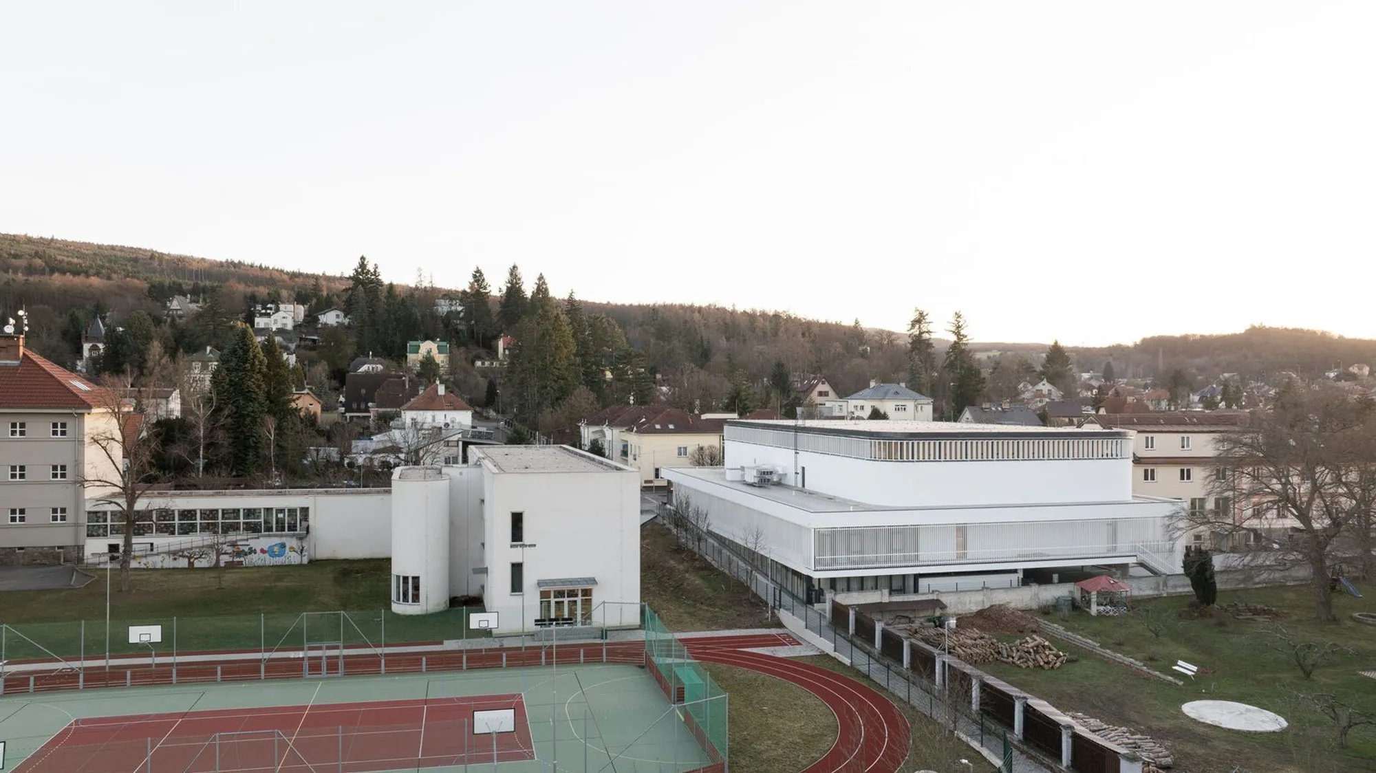 Sports Hall Řevnice by Grido Architects: A Modern Hub for Education and Community