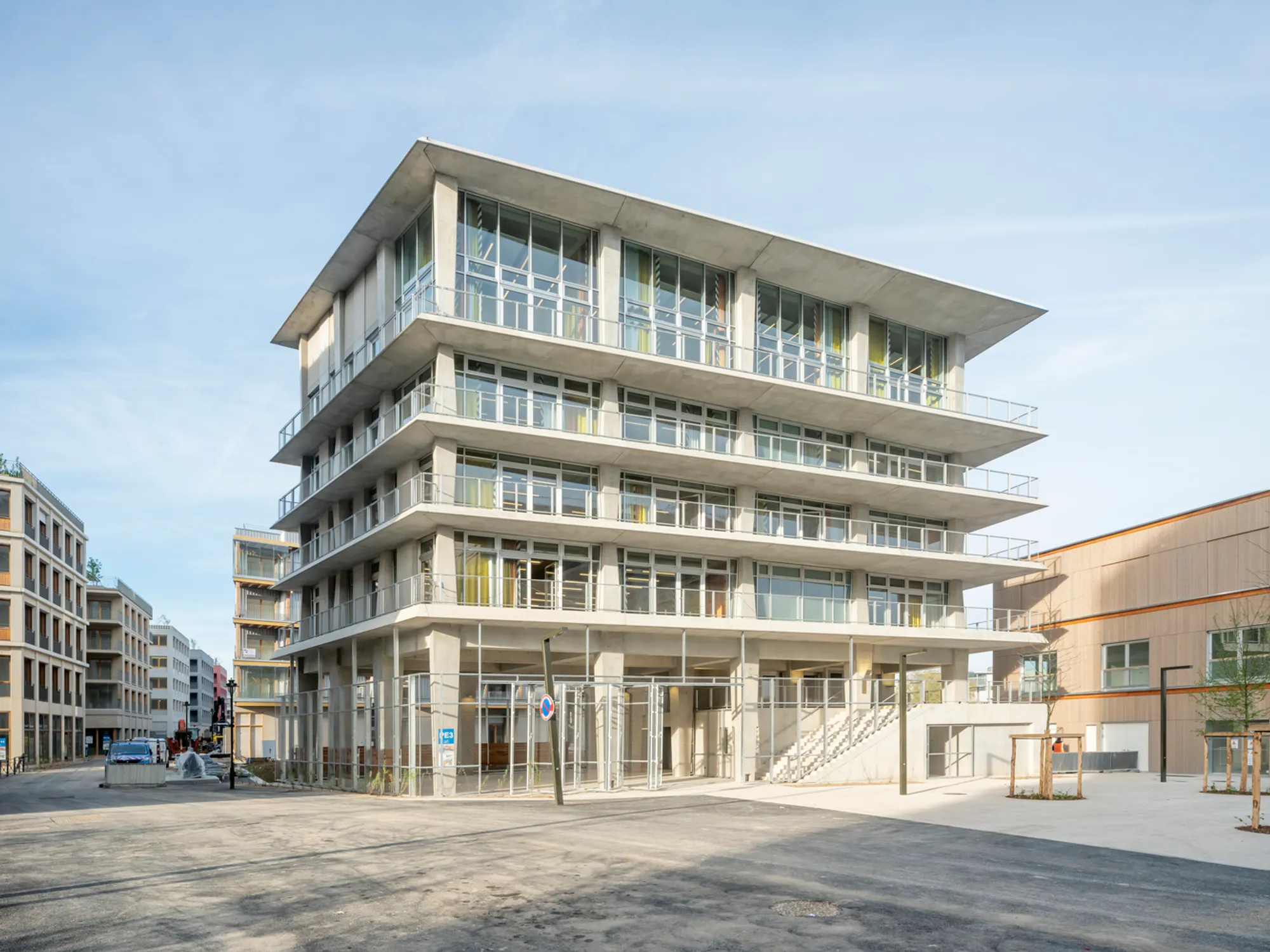 Olympe: From Short-Lived Olympic Athletes’ Village to Dynamic Urban Arts Centre by Farid Azib Architects