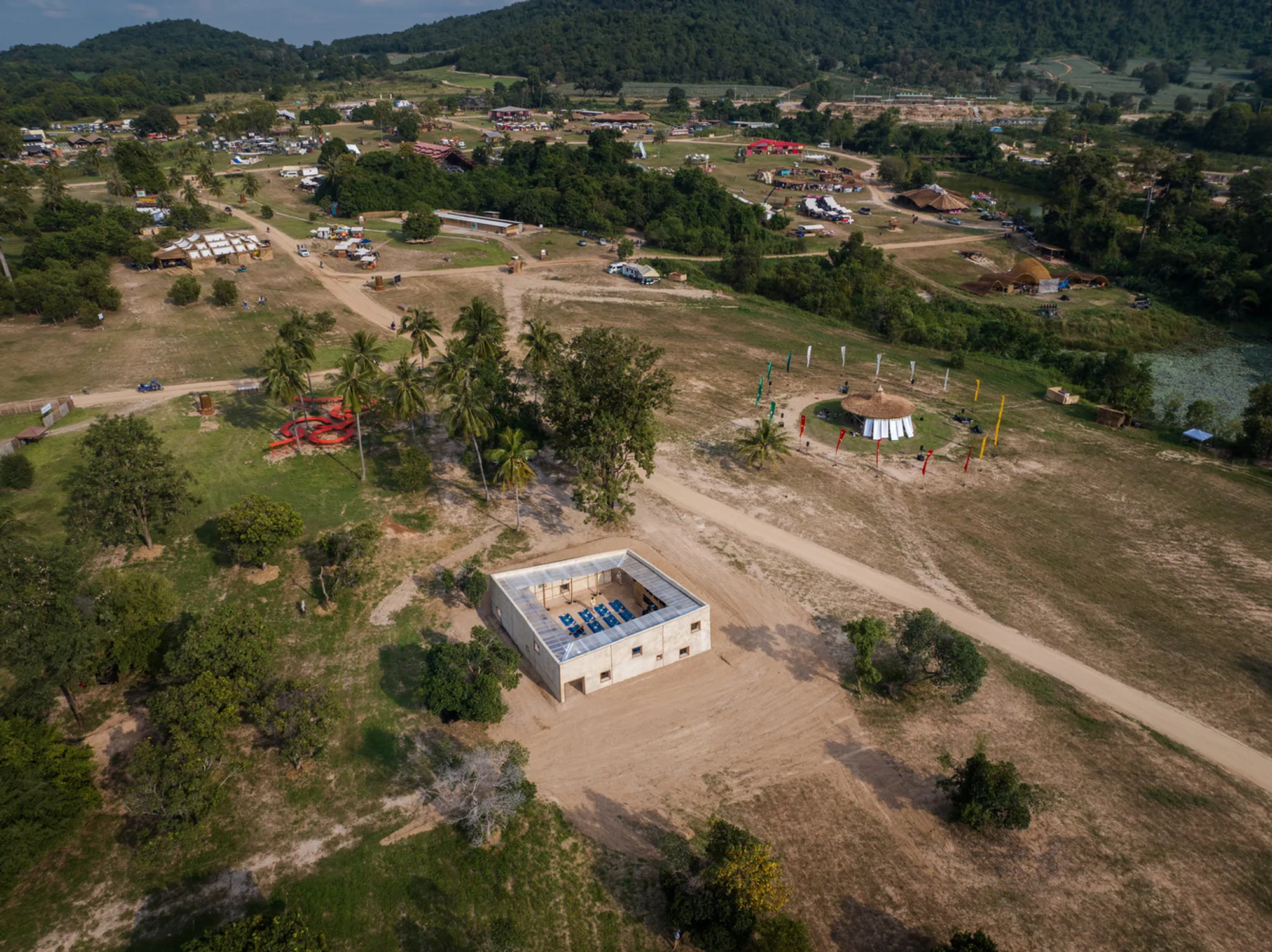 Enfold Pavilion: A Serene Soundscape at Wonderfruit Festival