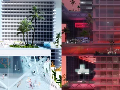 Looped Hybrid: Climate Adaptive Mixed Use Architecture at the Miami Riverfront