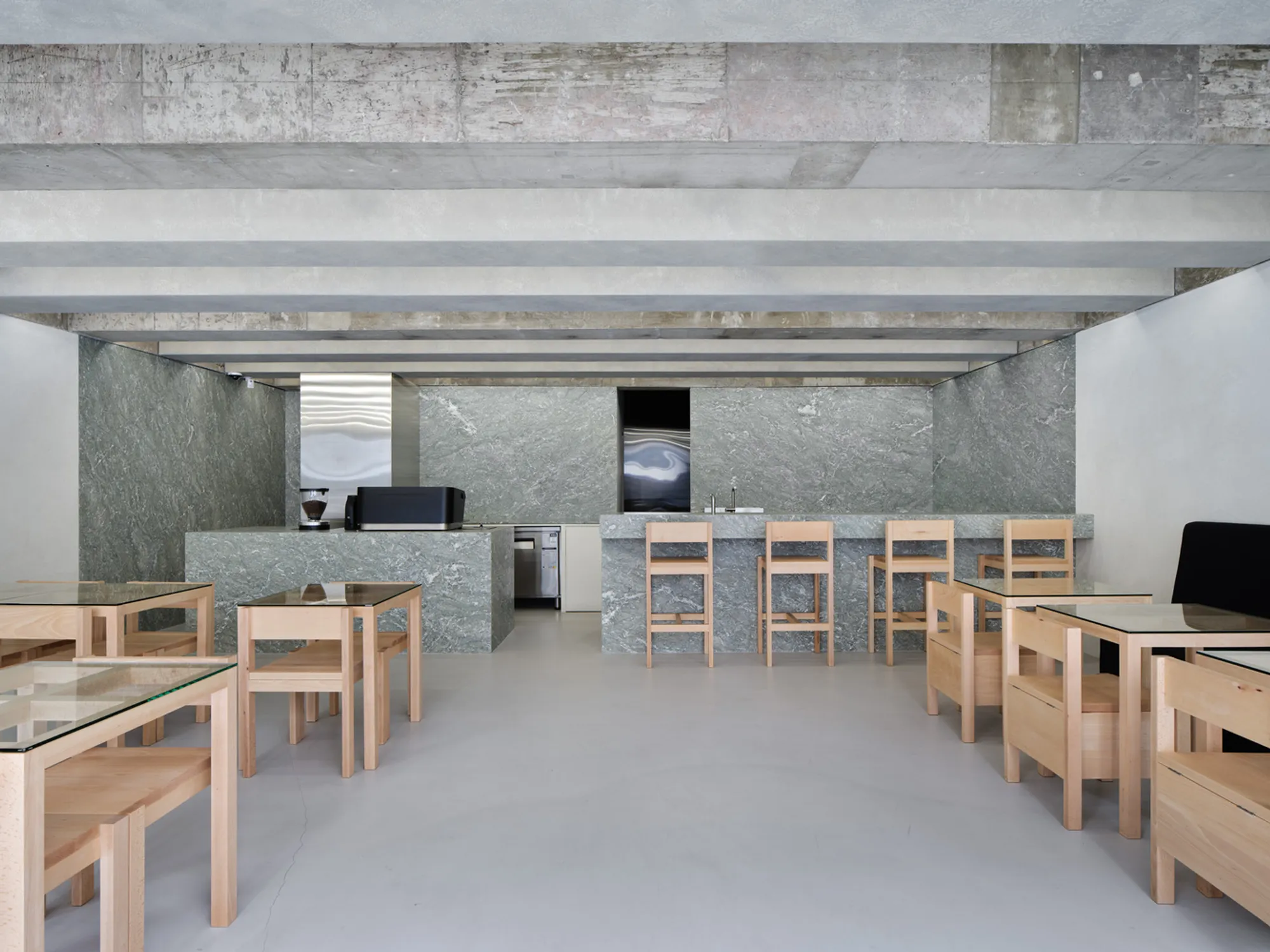 DORAE KNOT Café: Harmonizing Tradition and Modern Minimalism in Mapo-gu, South Korea