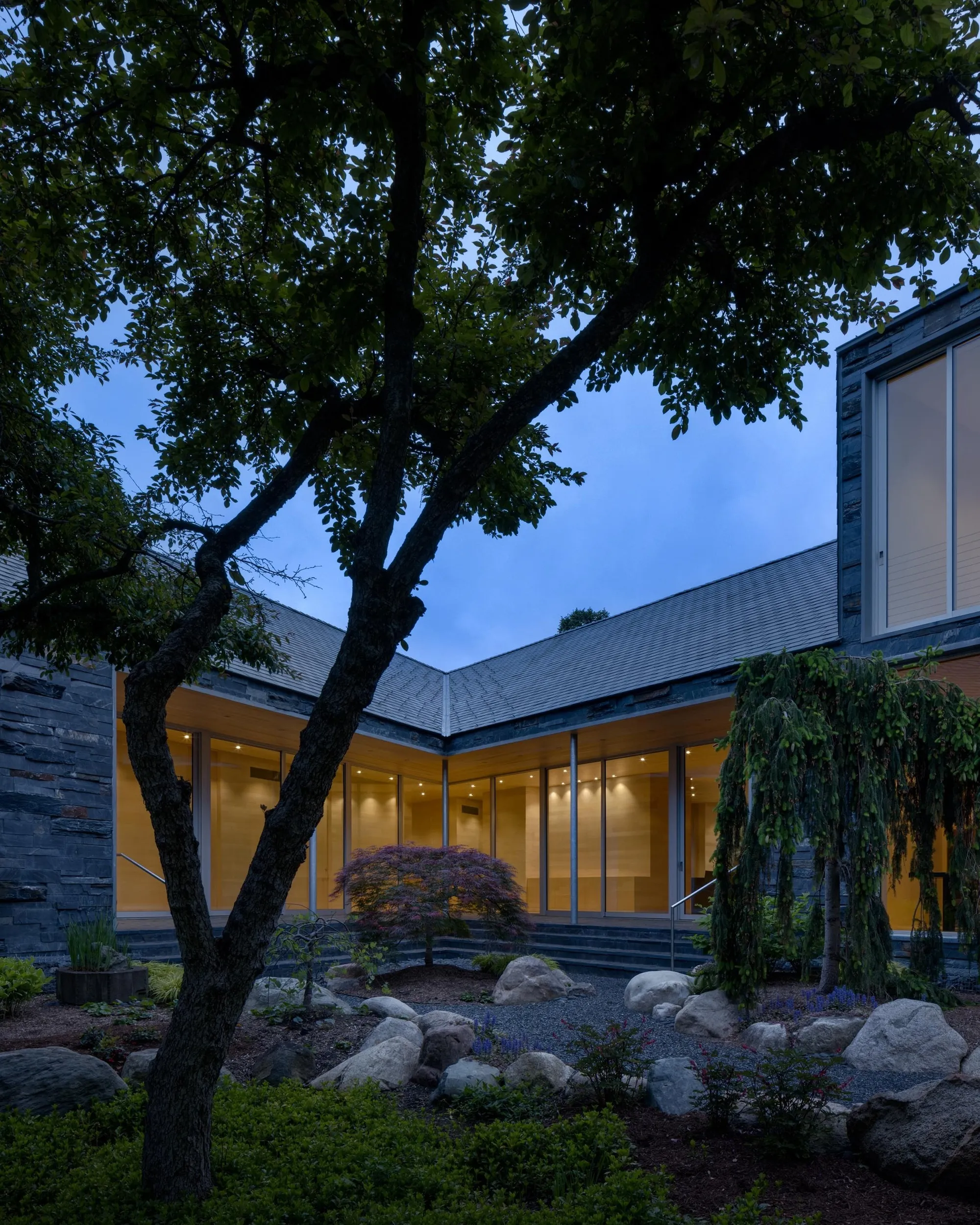 A Y-Shaped Home That Opens Three Ways to Detroit's Edge