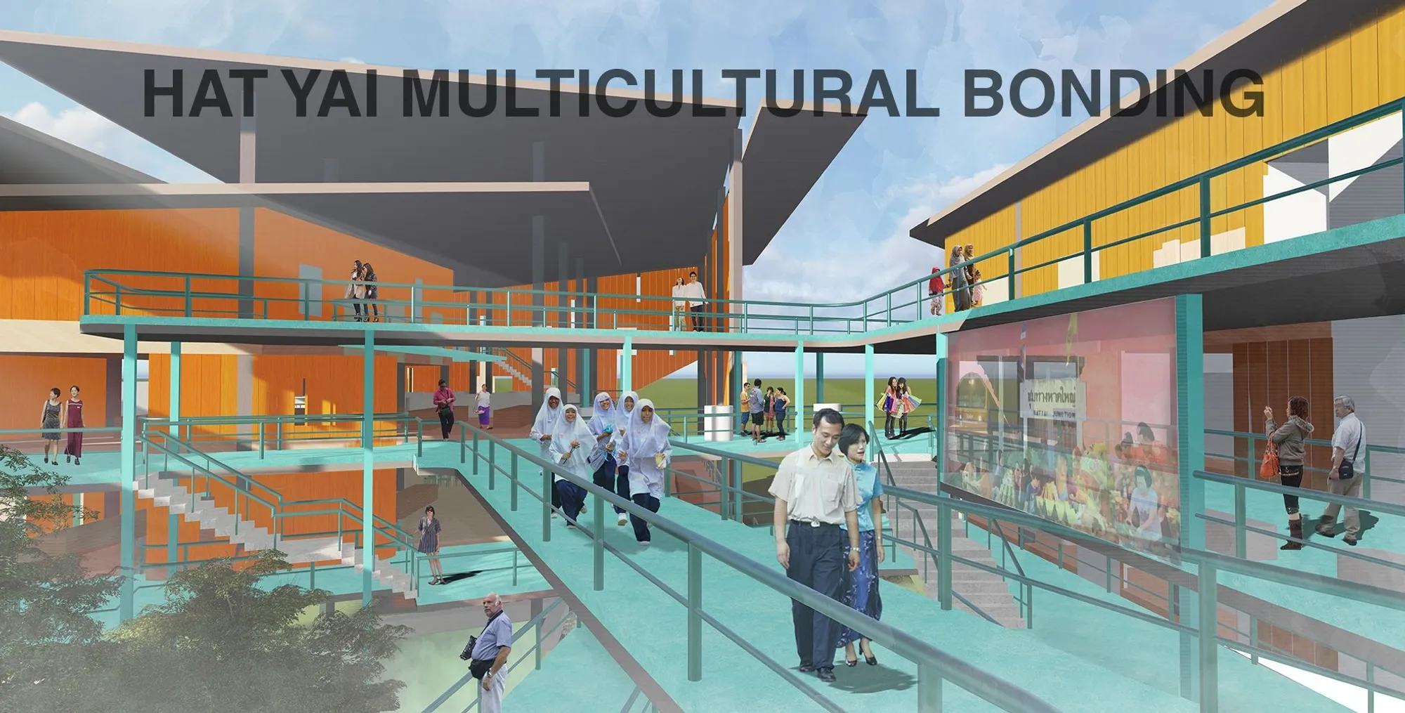 Hat Yai Multicultural Bonding: Reimagining Cultural Exchange Architecture in Thailand