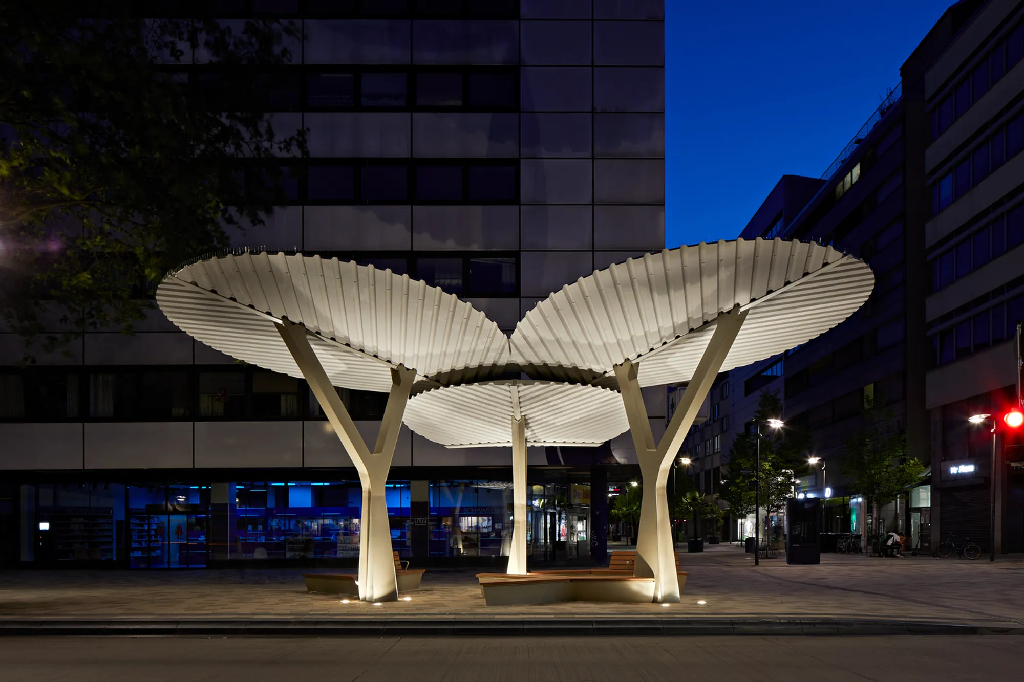 Offenbach Marktplatz Transportation Hub by Just Architekten GmbH: A Poetic Urban Gesture