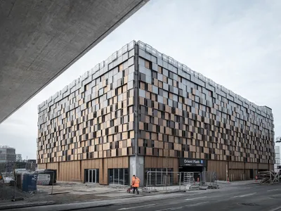 Timber House Parking Garage in Copenhagen by Vilhelm Lauritzen Architects
