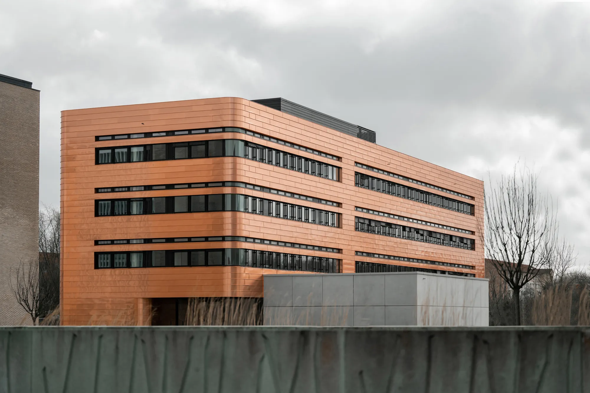 The Copper Coil Research Center by Sehw Architektur