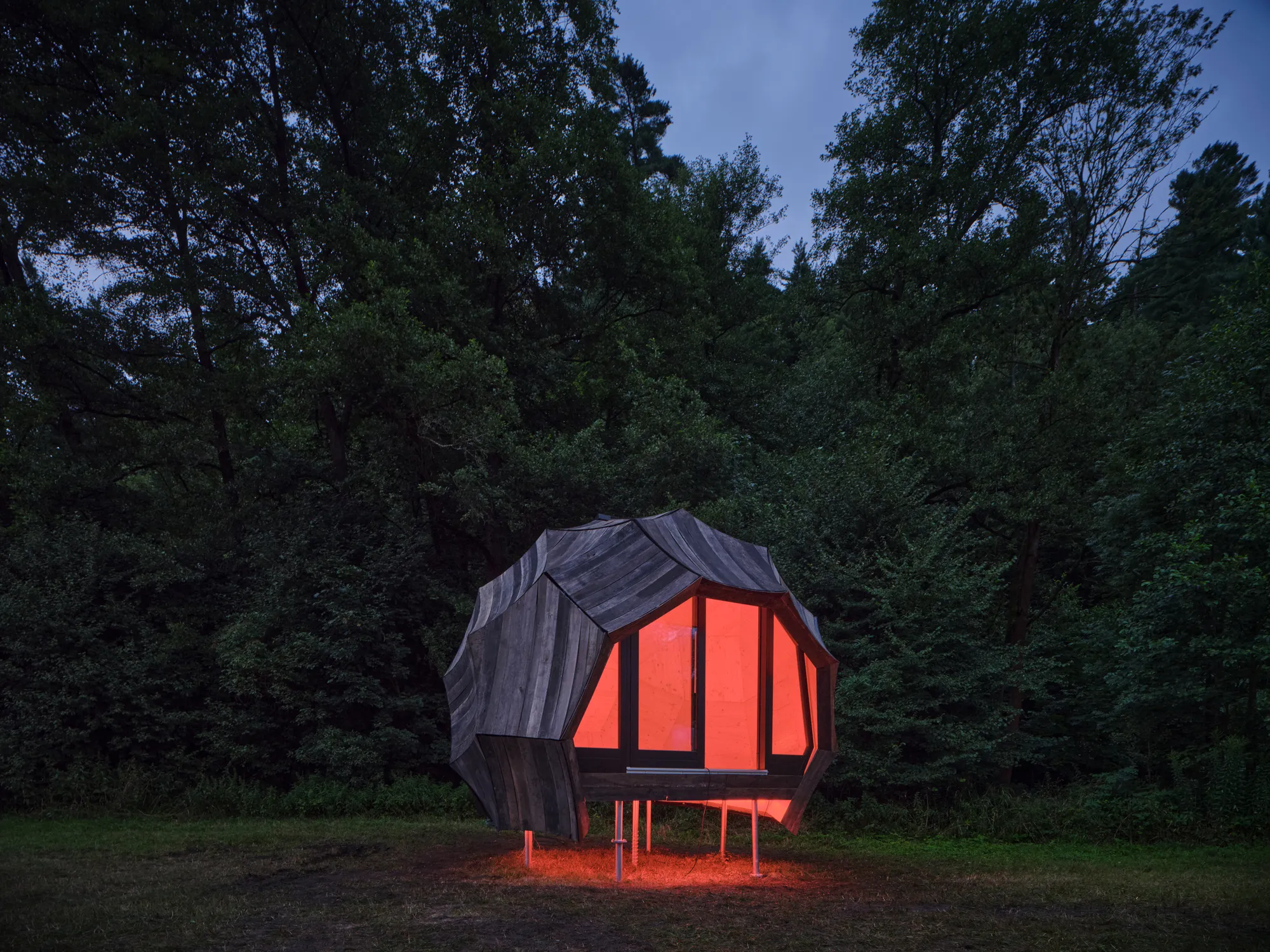 Hello Wood's Cabin Fever Turns Czech Parkland Wild