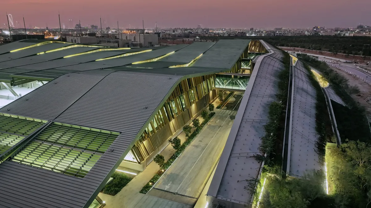 A Park Building That Wants to Be a Landscape