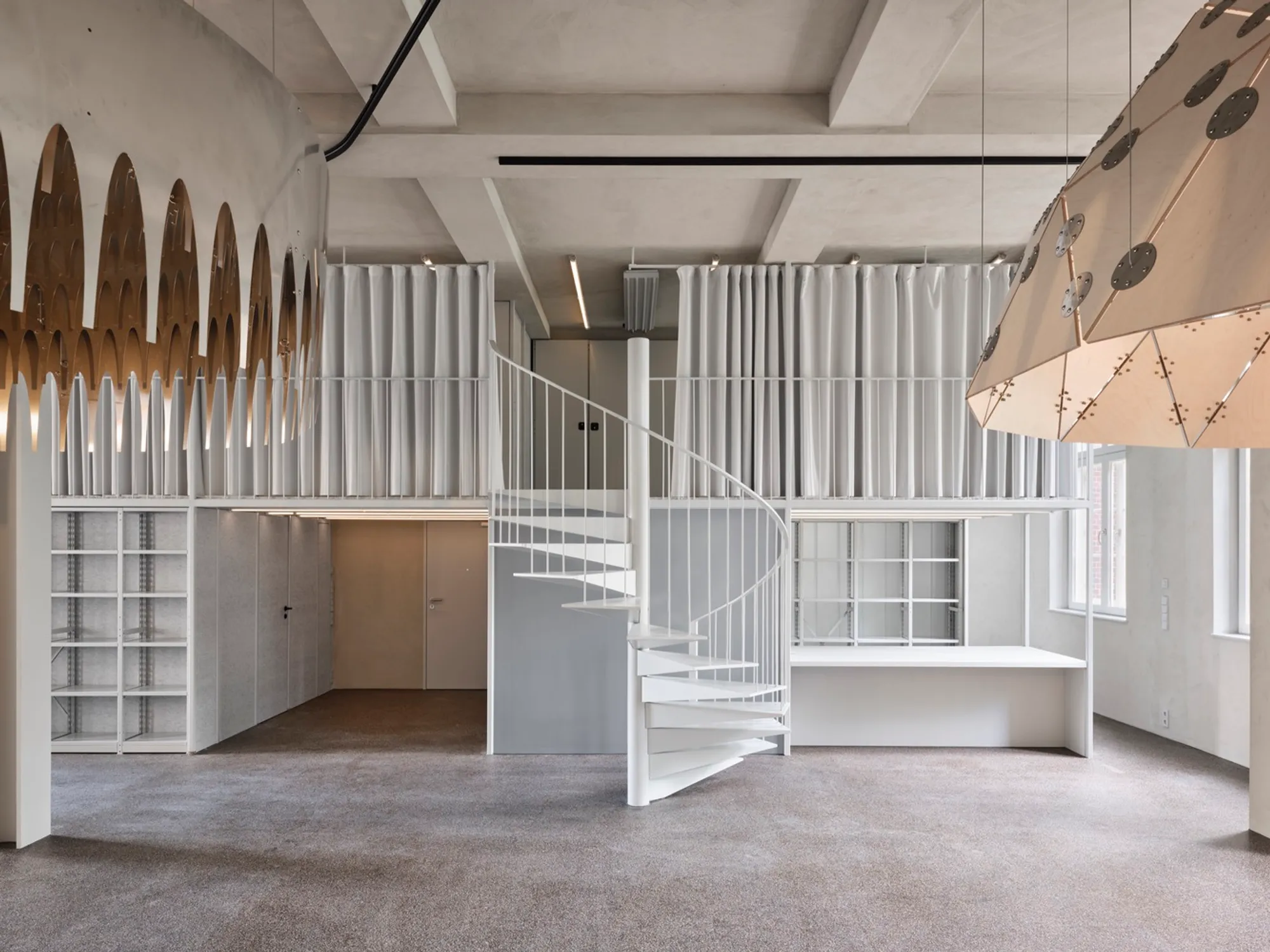 Apartment Rungestrasse Adaptive Reuse Project by FAR frohn&rojas in Berlin