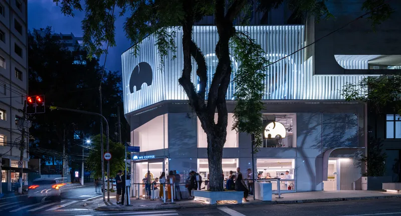 We Coffee Jardins by BYN Studio + ENTRE Arquitetos