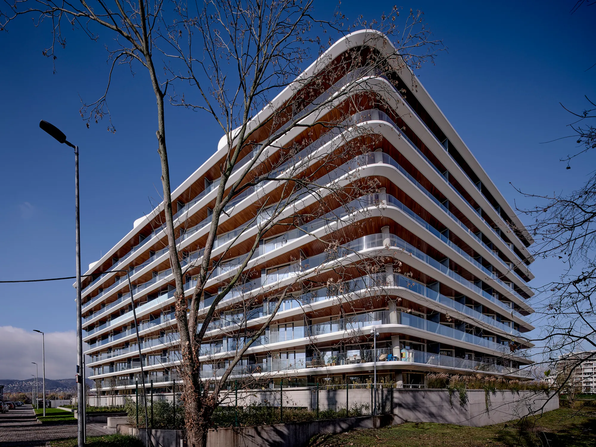 Danubio Budapest Building by T2.a Architects: Sustainable Waterfront Residential Architecture in Budapest