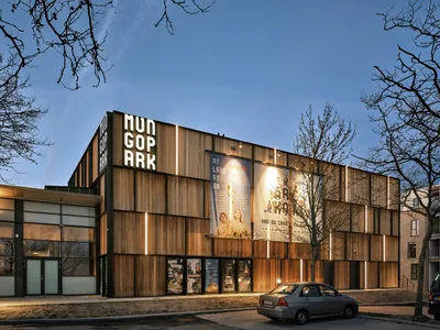 Mungo Park Theatre by Christensen & Co. Architects