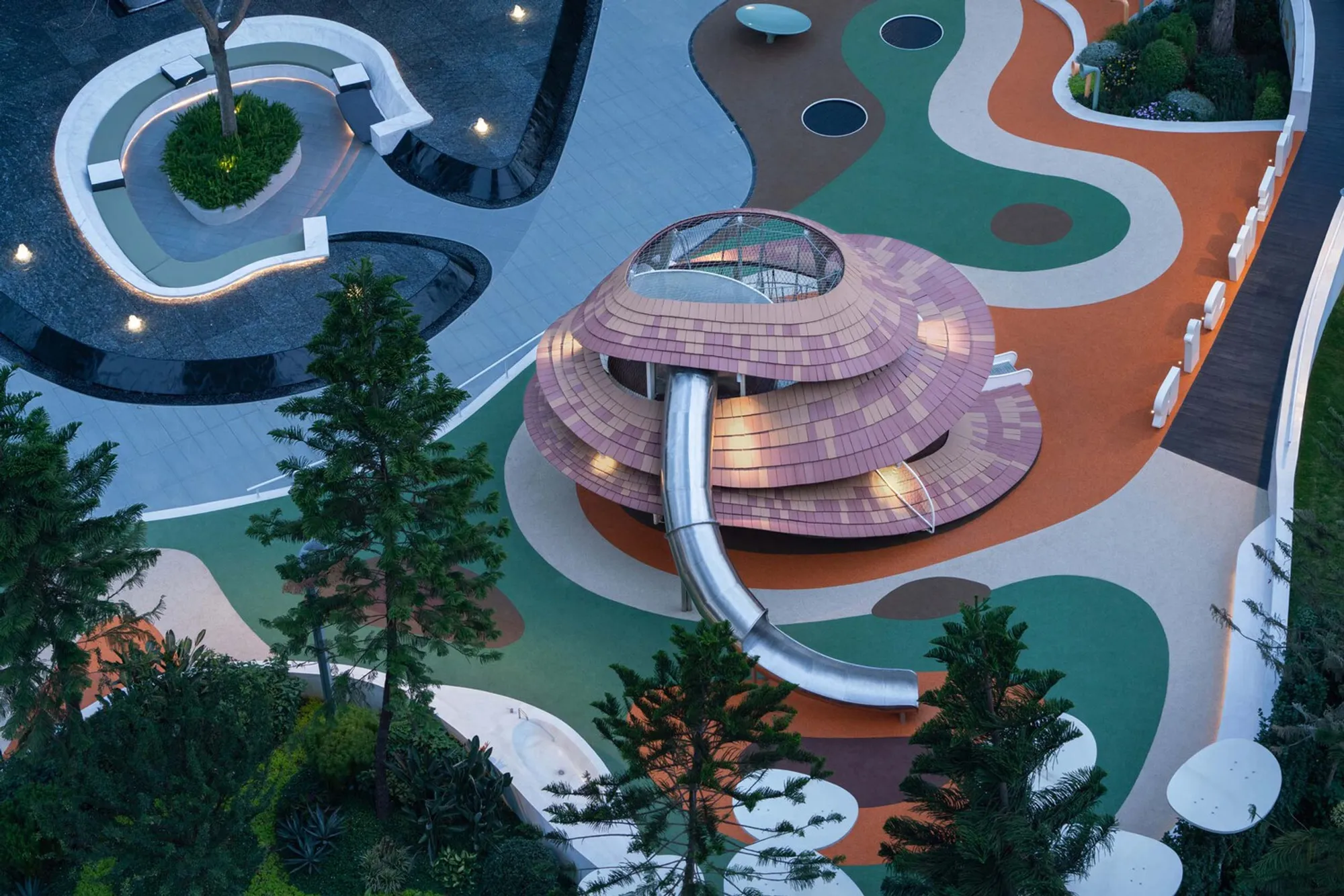 Jungle Tribe Recreational Space by Xisui Design: Nature-Integrated Play in Chengdu