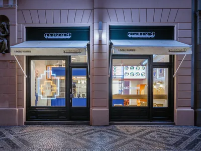 Ramencraft Restaurant by SOA Architekti: Where Japanese Tradition Meets 8-Bit Pop Culture in Prague