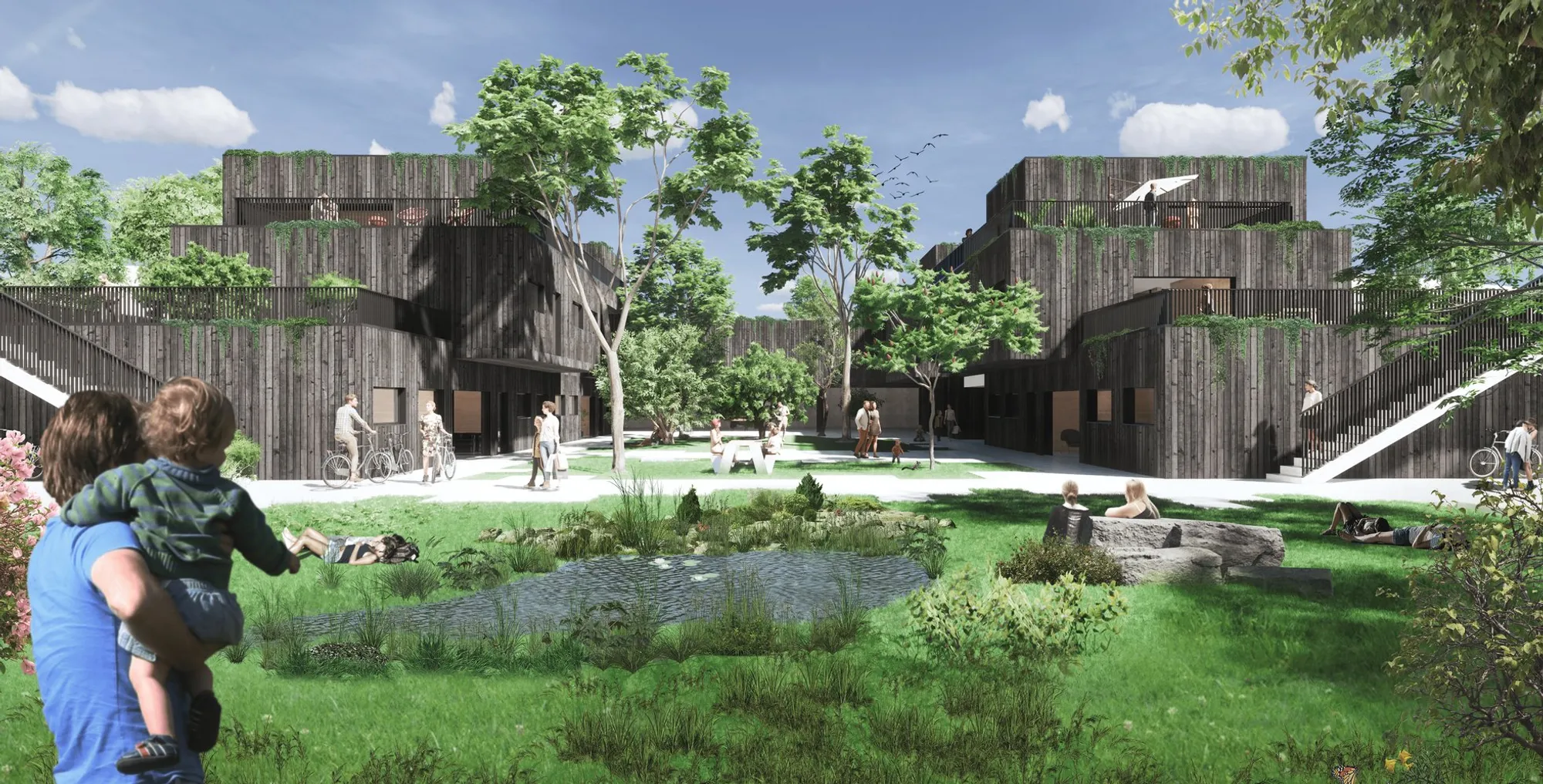 The Home On Ryhavevej - Sustainable Housing Architecture
