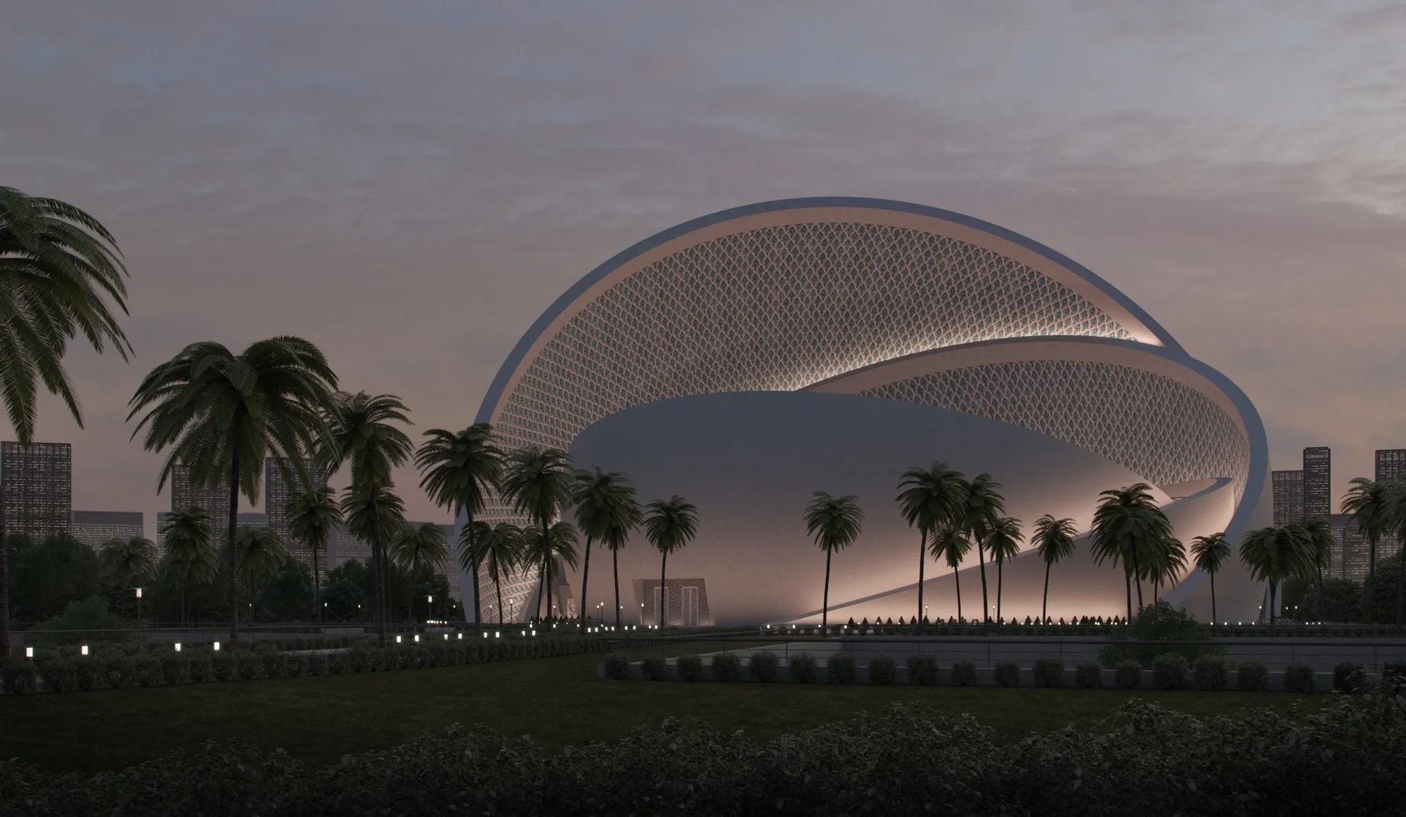 Iconic Mosque Architecture at Dubai Creek: A Contemporary Interpretation of Spiritual Space