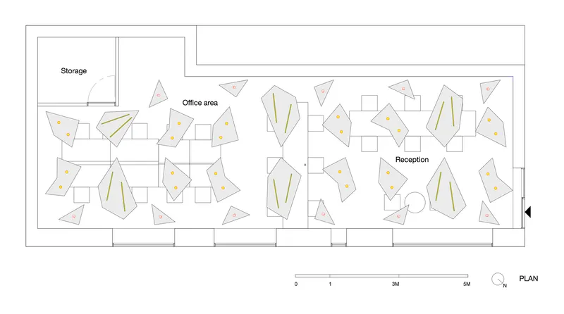 Kakushin Office floor plan