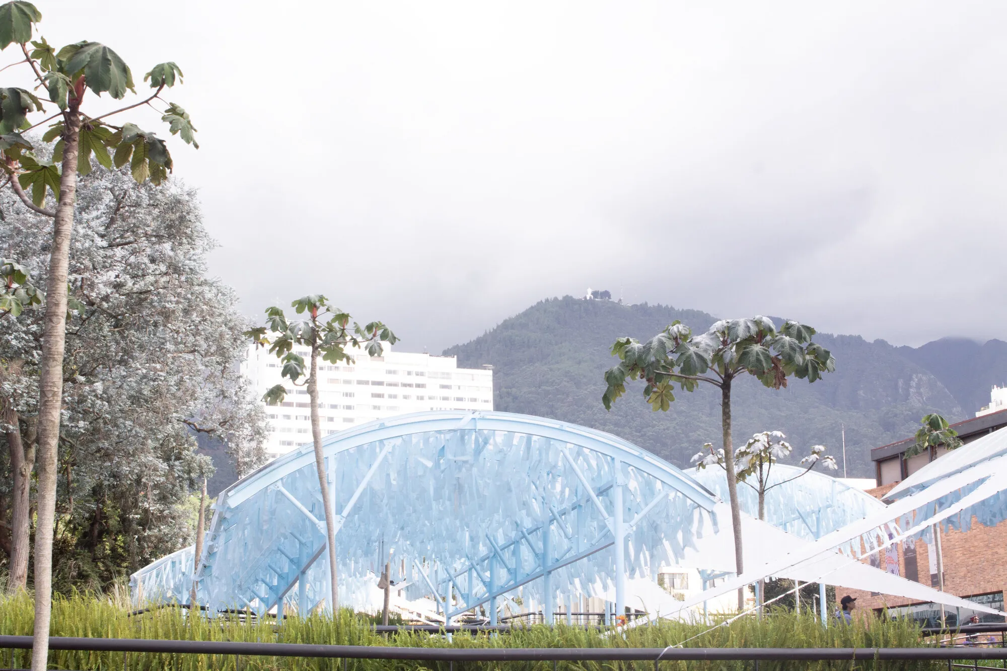 A Translucent Canopy Channels Bogotá's Lost River