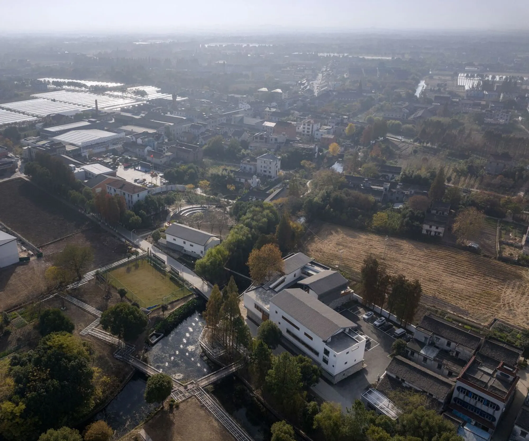 Party and Public Center of Longnan Village by Sens Architects: Community, Culture, and Architectural Heritage in Jiaxin