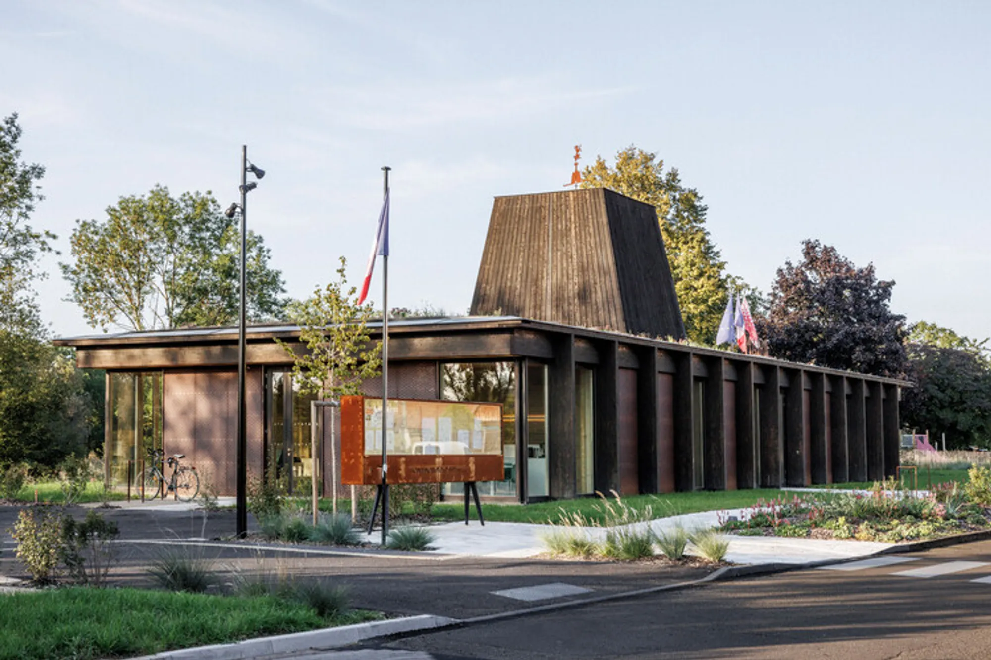 Scharrachbergheim Town Hall: A Timber Civic Pavilion Rooted in Tradition and Environmental Clarity