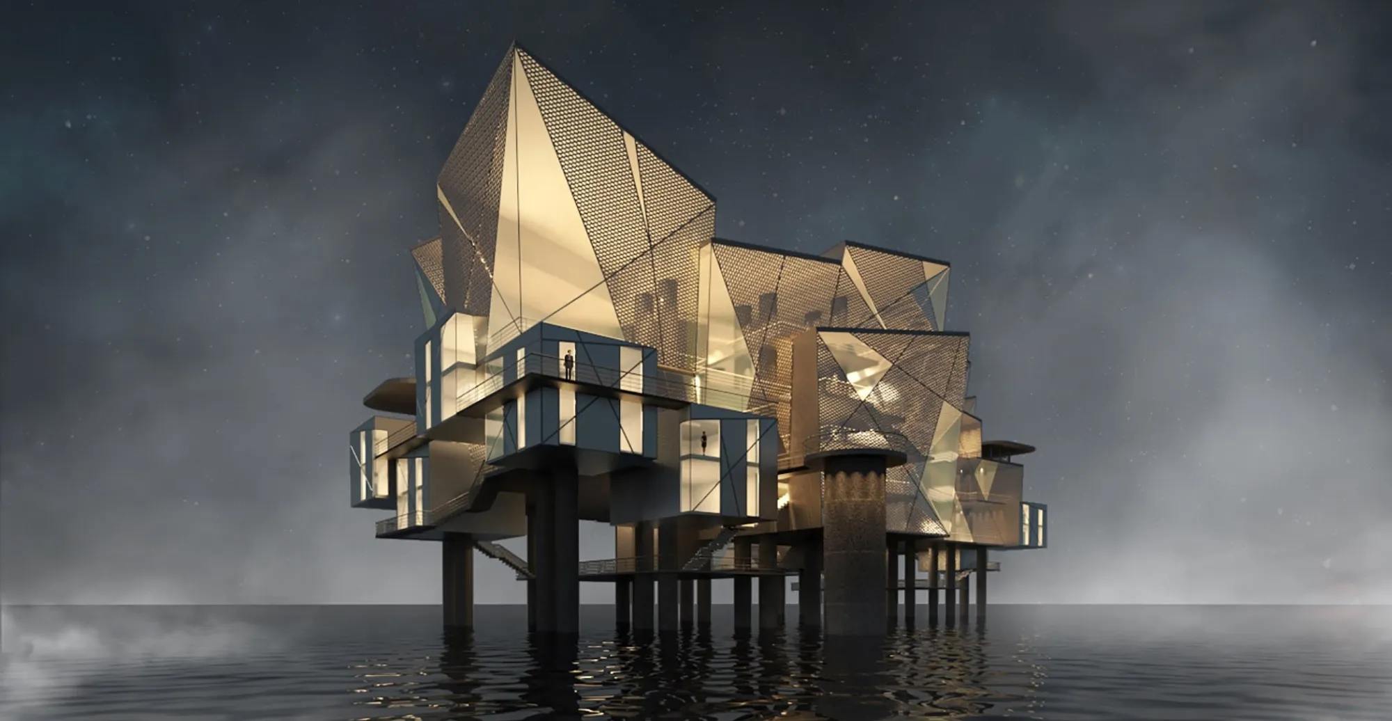 Proximity Island: A Vision of Sustainable Architecture in Response to Climate Crisis