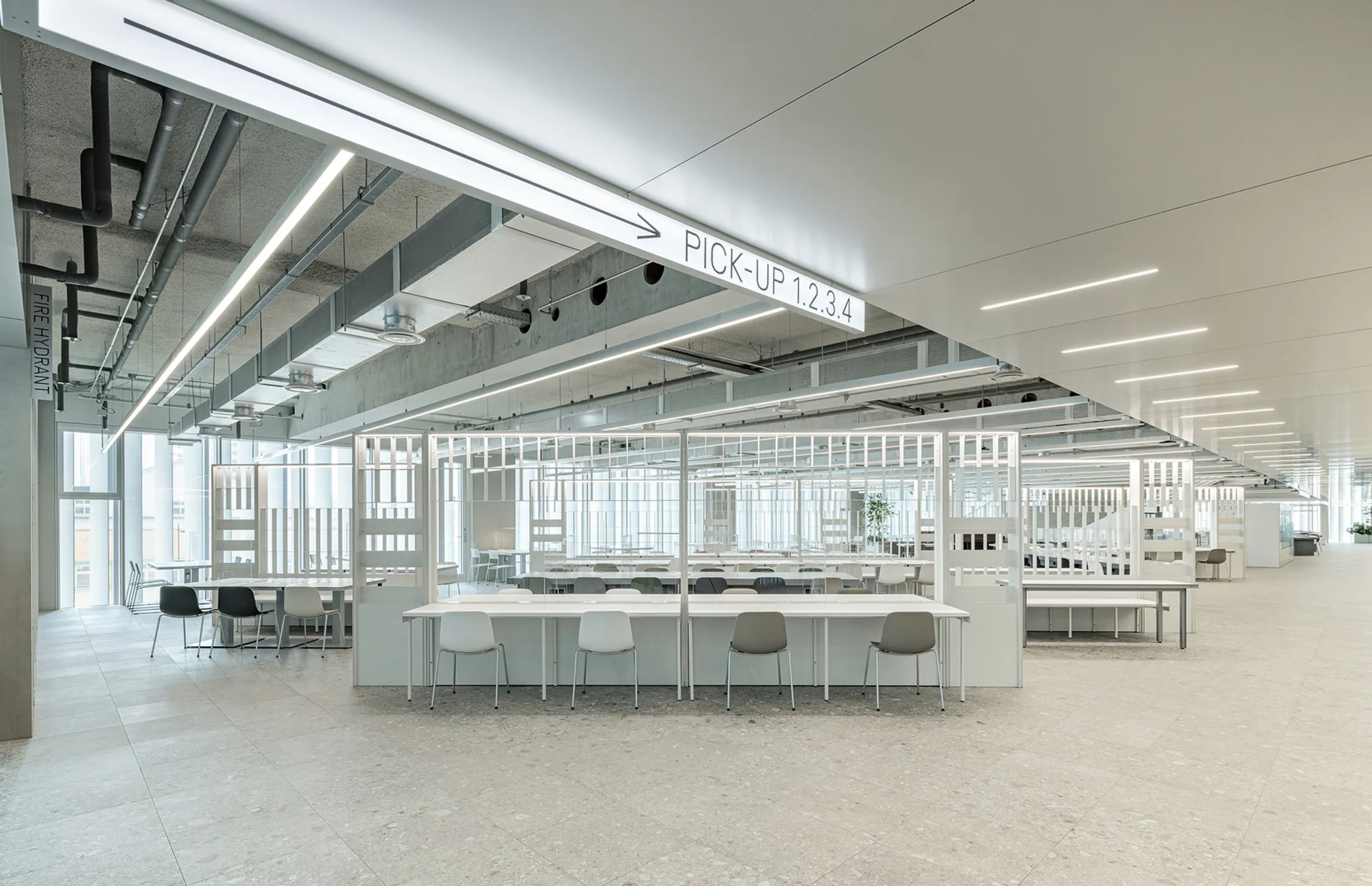 NAVER 1784 Canteen and Cafe by Betwin Space Design: Innovative Hybrid Work and Dining Space
