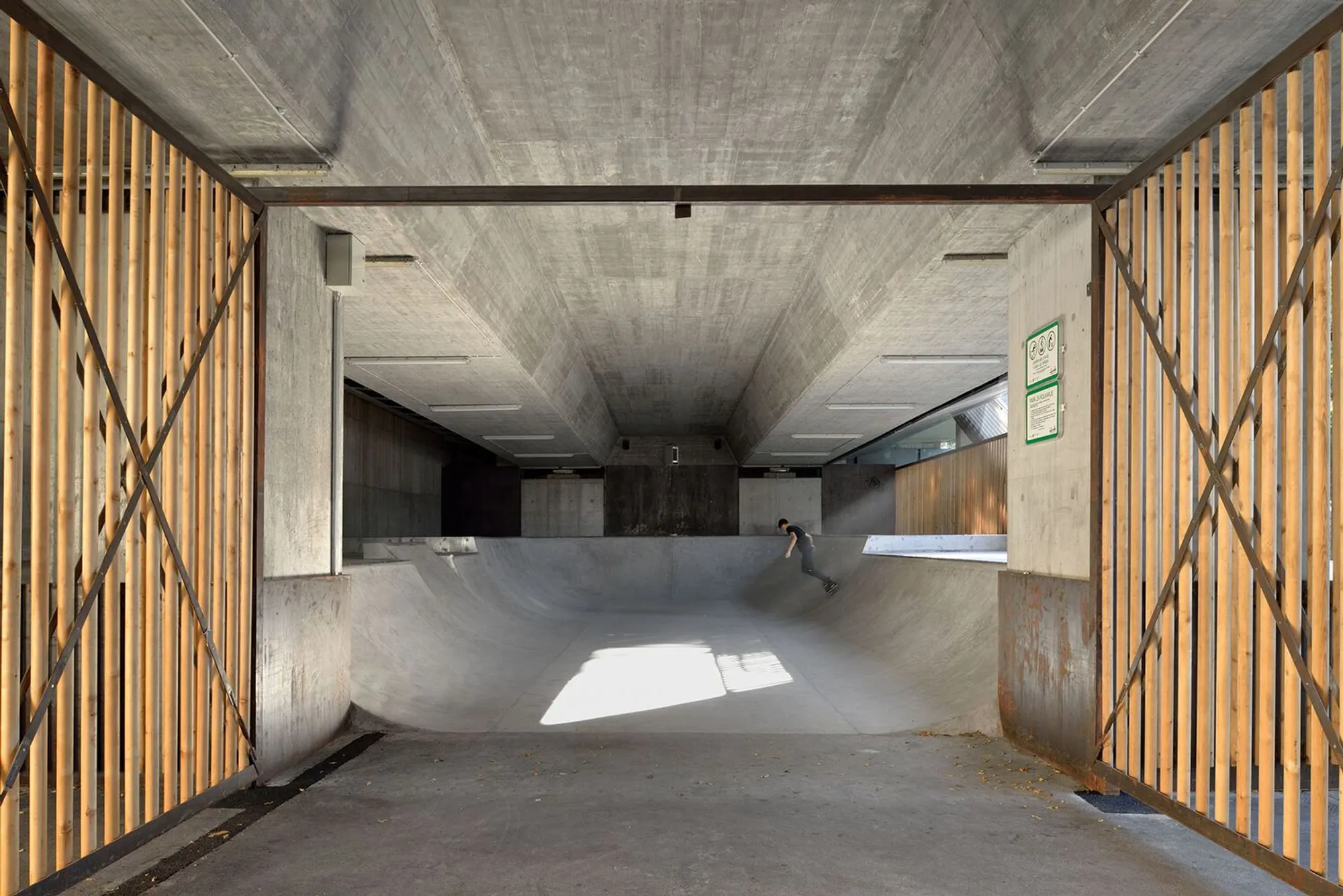 Transforming Ljubljana’s Urban Void: Skatepark Under Fabiani Bridge by Scapelab