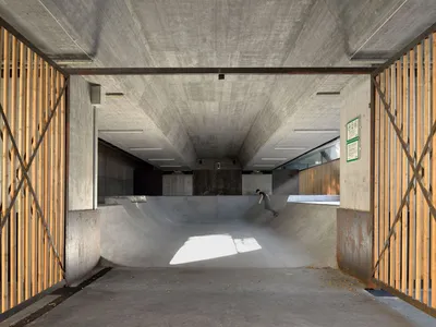 Transforming Ljubljana’s Urban Void: Skatepark Under Fabiani Bridge by Scapelab