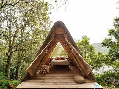 KABINA Prototype by NODO Arquitectura + Naturaleza: A Sustainable Modular Cabin Designed for the Nomadic Generation