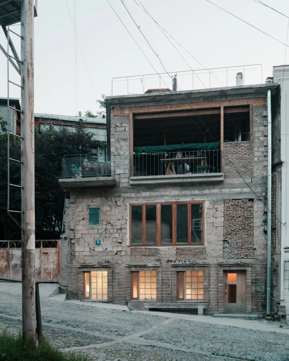 David and Alexander Brodsky Reassemble a Tbilisi Ruin into the Unfinished House