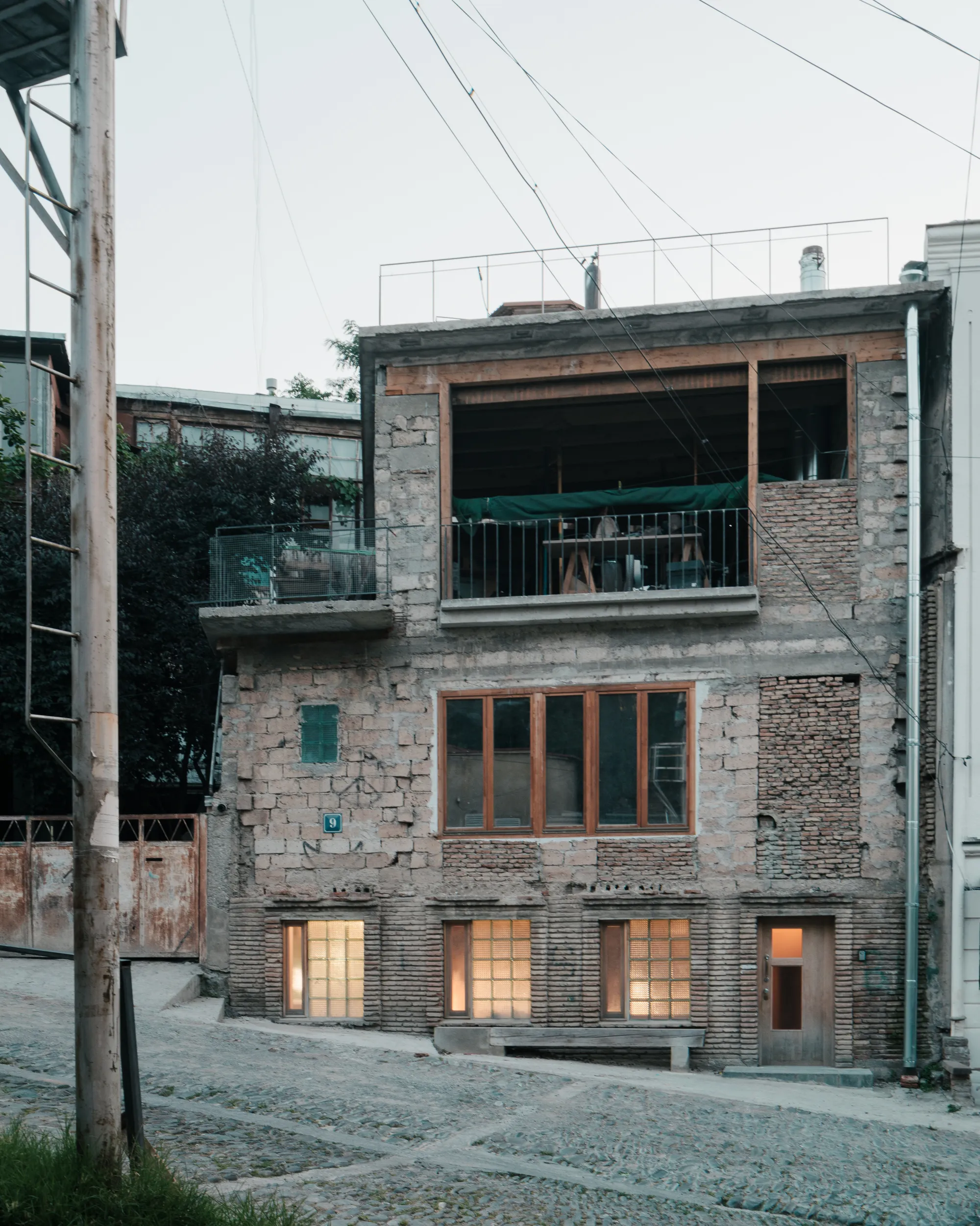 David and Alexander Brodsky Reassemble a Tbilisi Ruin into the Unfinished House