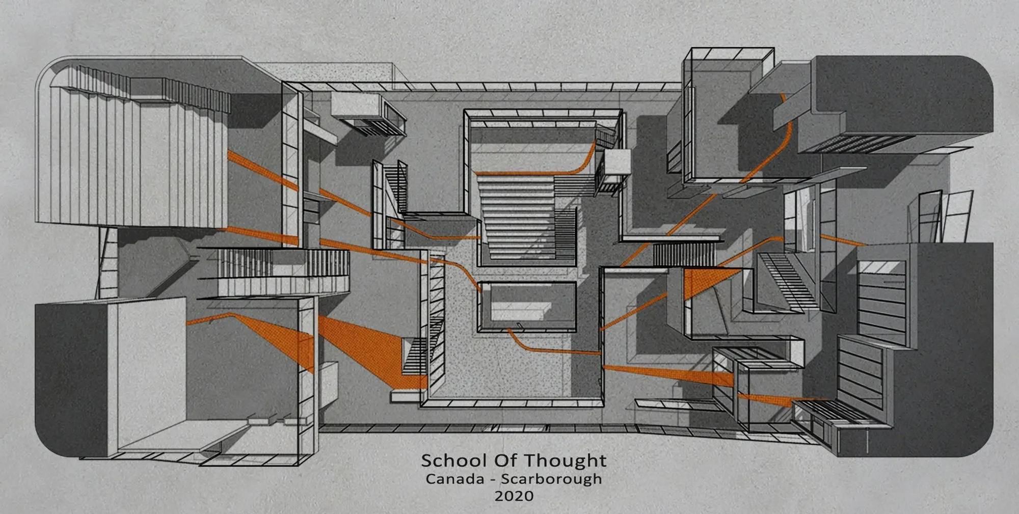 School Of Thought by Mojtaba Hooshangianshirazi, Rokhsareh Shakibayi, Hilda Khozaee, and Monire Vkh