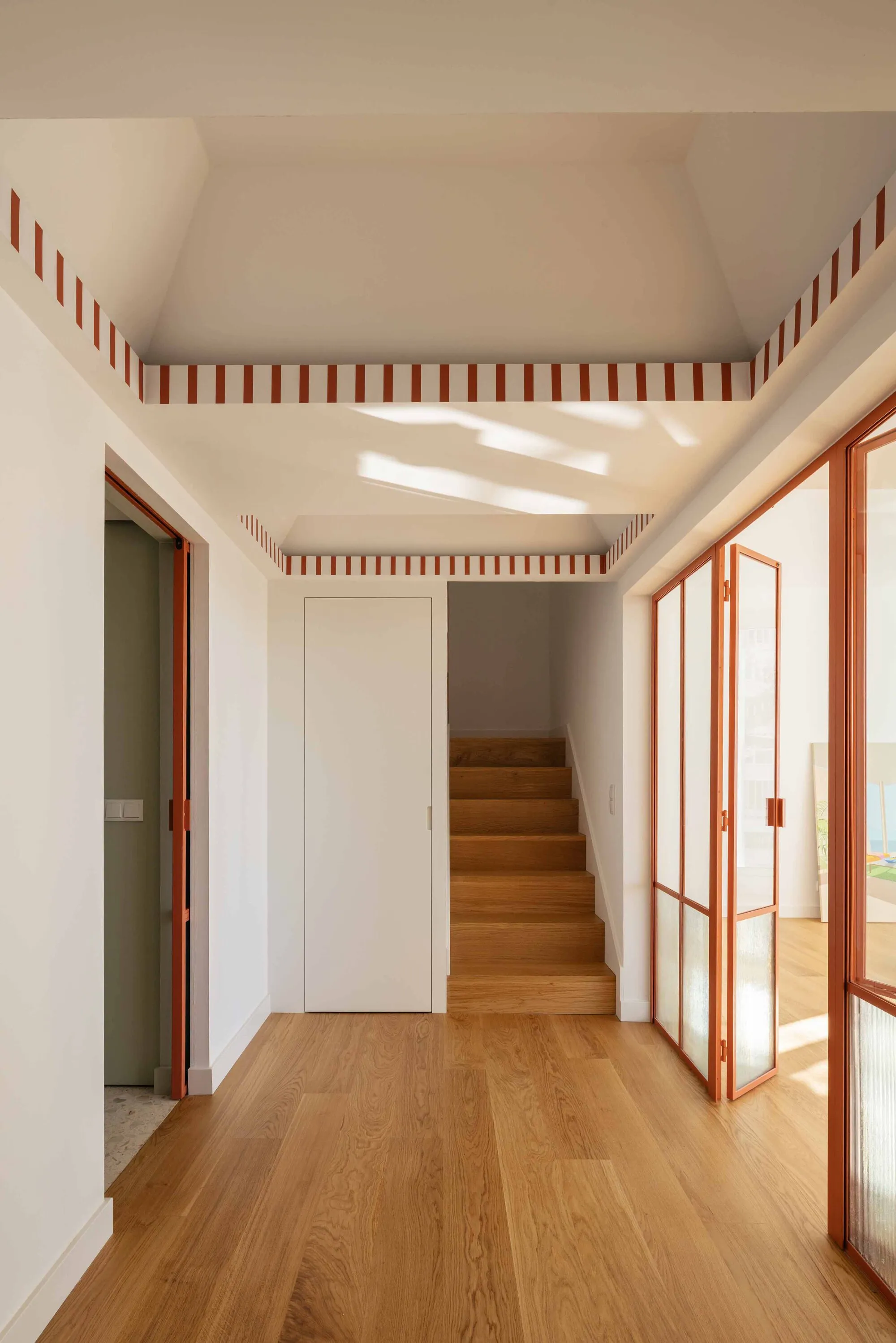 Blaanc Threads Color and Craft Through a 1950s Lisbon Apartment Across Two Floors