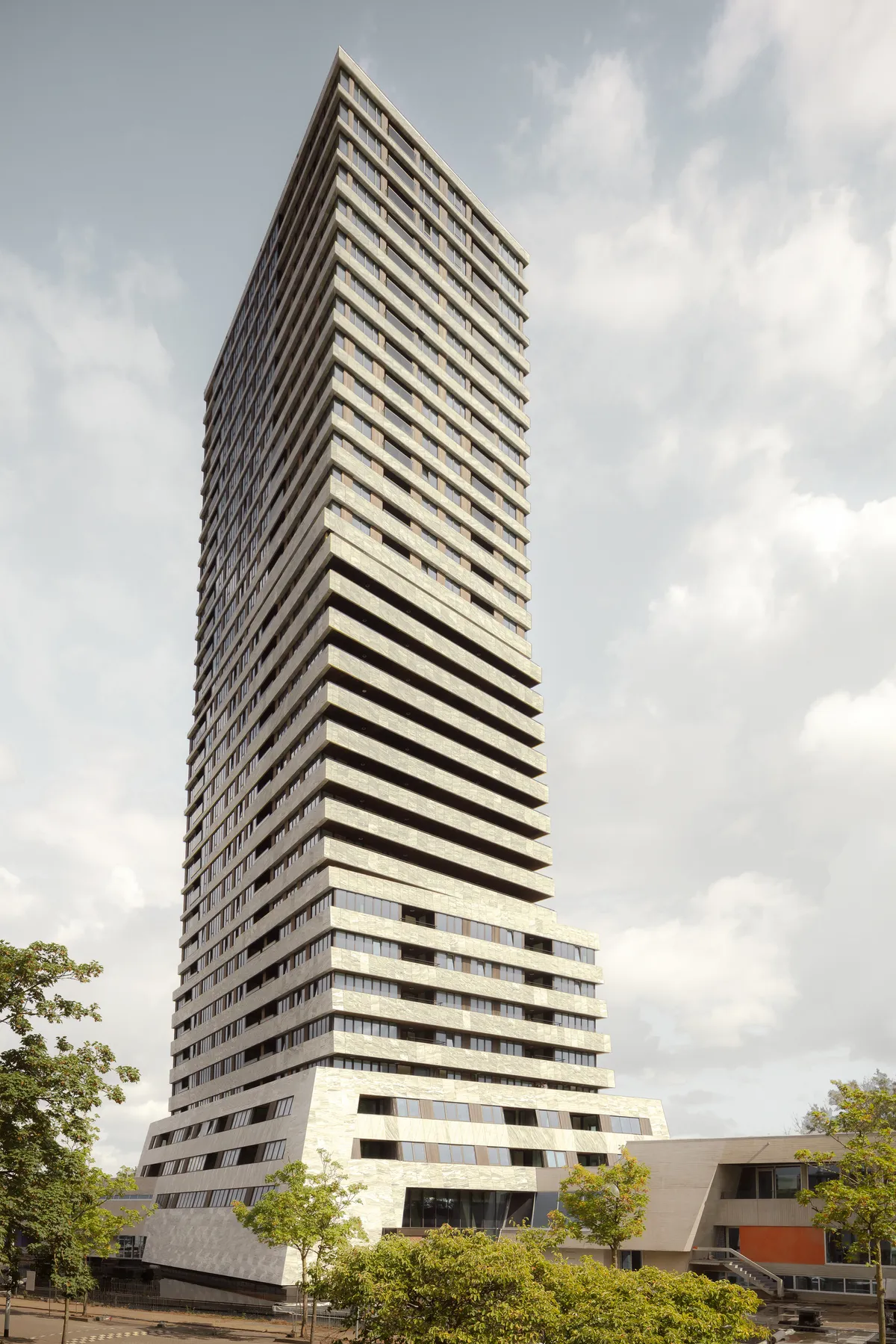 Powerhouse Company Twists a Wartime Bunker into Eindhoven's Most Defiant Residential Tower